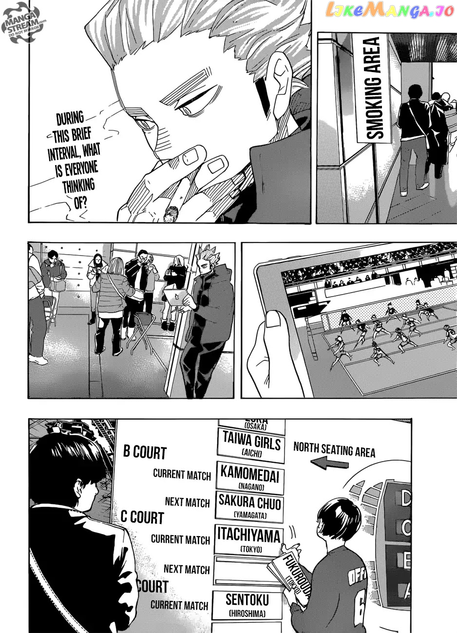 Haikyuu!!, Chapter 327 image 03